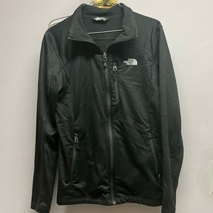 The North Face jacket. Mens small. Black. Front zipper